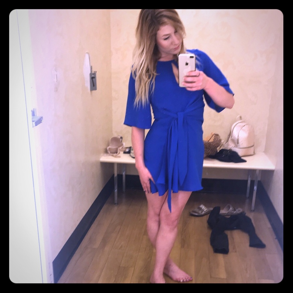 NWT. “Give the boys the blues” dress
